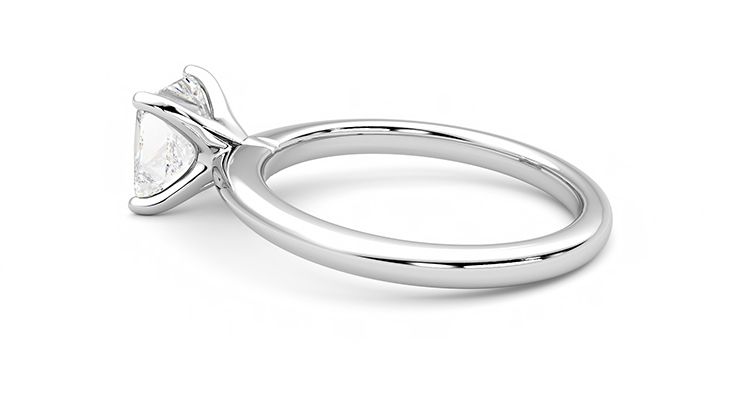 Taylor & Hart Grace Princess Engagement Ring 360 degree image 19