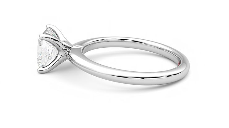 Taylor & Hart Grace Princess Engagement Ring 360 degree image 20