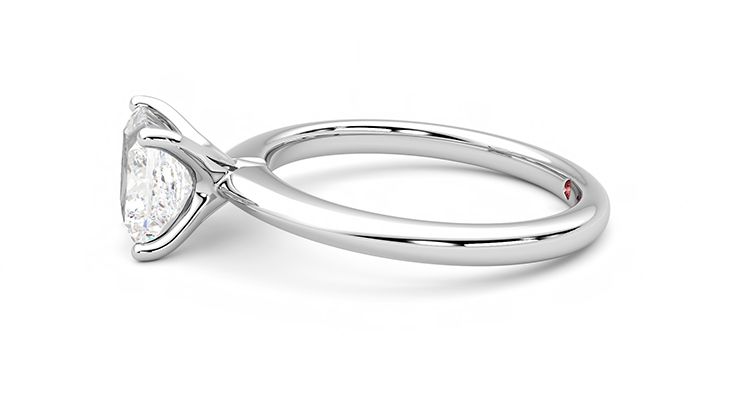 Taylor & Hart Grace Princess Engagement Ring 360 degree image 21