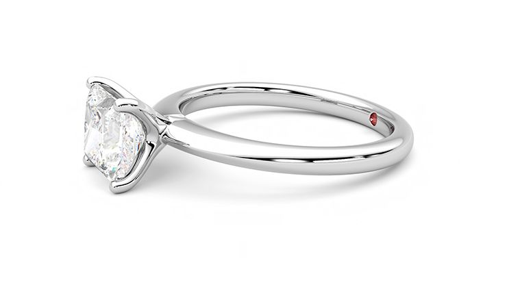 Taylor & Hart Grace Princess Engagement Ring 360 degree image 22