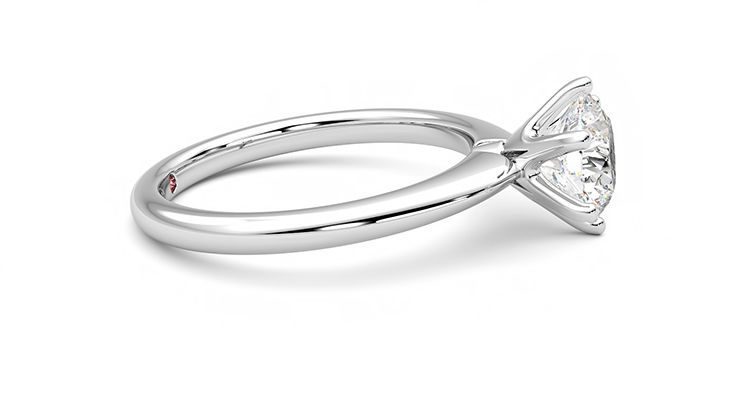 Taylor & Hart Grace Round Engagement Ring 360 degree image 9