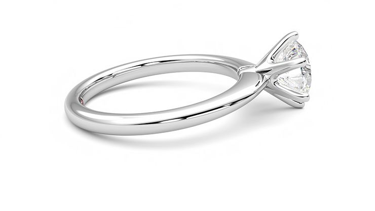 Taylor & Hart Grace Round Engagement Ring 360 degree image 10