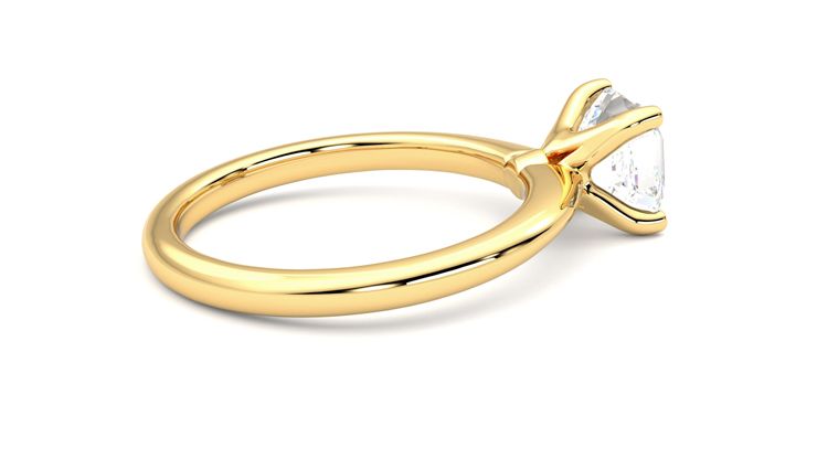 Taylor & Hart Grace Asscher Engagement Ring 360 degree image 11