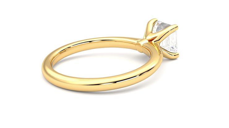 Taylor & Hart Grace Asscher Engagement Ring 360 degree image 12