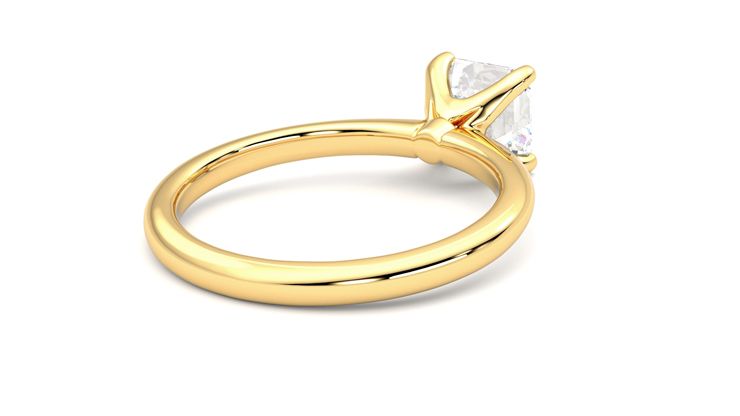 Taylor & Hart Grace Asscher Engagement Ring 360 degree image 13