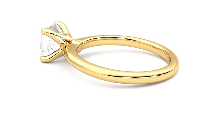 Taylor & Hart Grace Asscher Engagement Ring 360 degree image 19