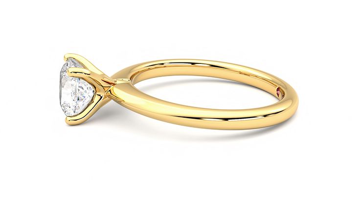 Taylor & Hart Grace Cushion Engagement Ring 360 degree image 21