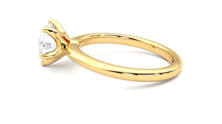 Taylor & Hart Grace Heart Engagement Ring 360 degree image 20