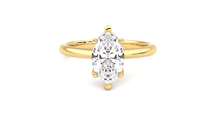 Taylor & Hart Grace Marquise Engagement Ring 360 detail 01