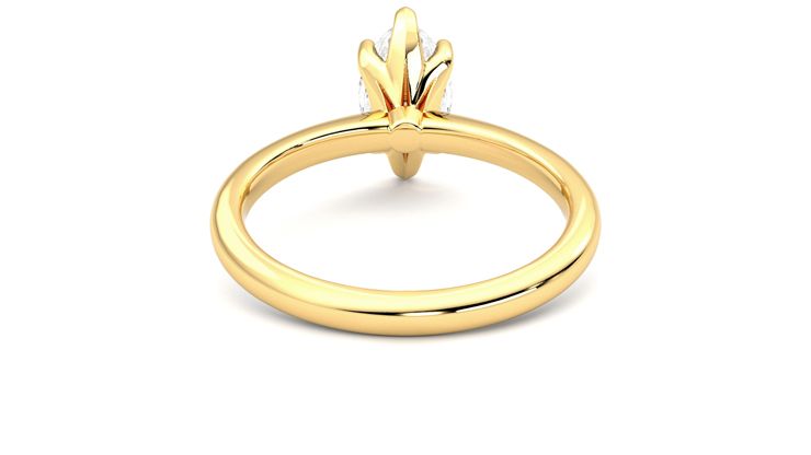 Taylor & Hart Grace Marquise Engagement Ring 360 degree image 15