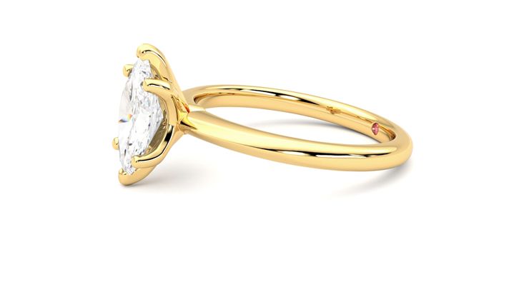 Taylor & Hart Grace Marquise Engagement Ring 360 degree image 22