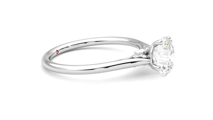 Taylor & Hart Hana Round Engagement Ring 360 degree image 8