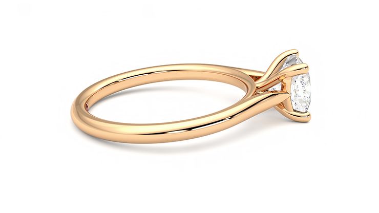 Taylor & Hart Hope Cushion Engagement Ring 360 degree image 10