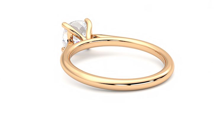 Taylor & Hart Hope Cushion Engagement Ring 360 degree image 17