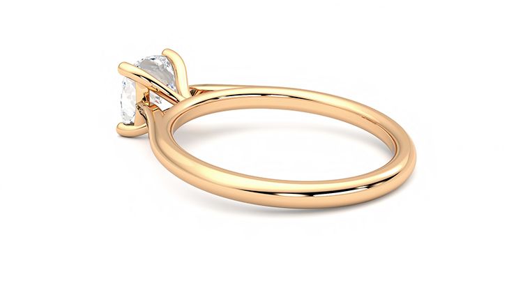 Taylor & Hart Hope Cushion Engagement Ring 360 degree image 18