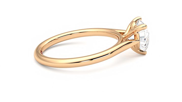 Taylor & Hart Hope Heart Engagement Ring 360 degree image 10