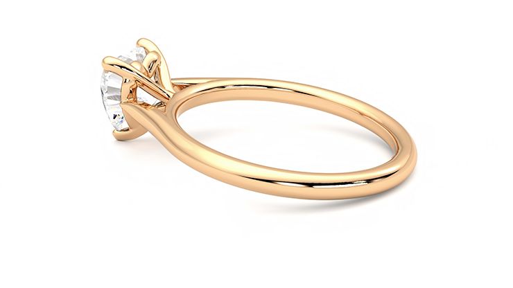 Taylor & Hart Hope Heart Engagement Ring 360 degree image 19