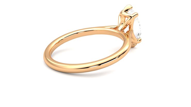 Taylor & Hart Hope Marquise Engagement Ring 360 degree image 12