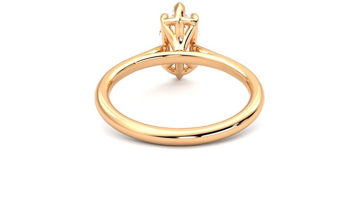Taylor & Hart Hope Marquise Engagement Ring 360 degree image 15