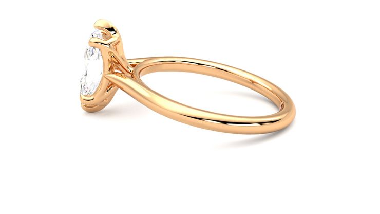 Taylor & Hart Hope Marquise Engagement Ring 360 degree image 20
