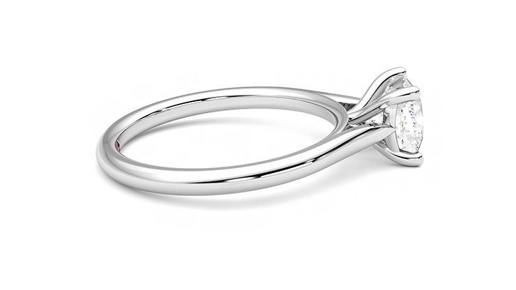 Taylor & Hart Hope Cushion Engagement Ring 360 degree image 10