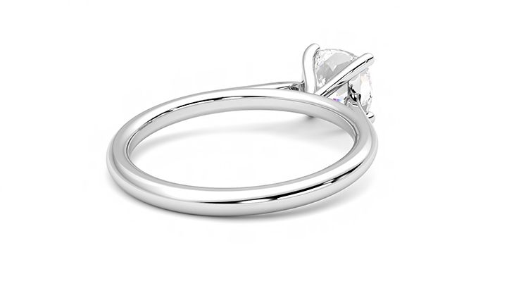 Taylor & Hart Hope Cushion Engagement Ring 360 degree image 13