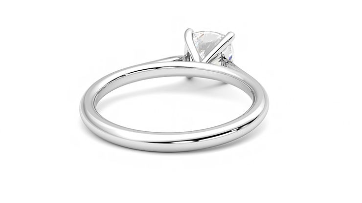 Taylor & Hart Hope Cushion Engagement Ring 360 degree image 14
