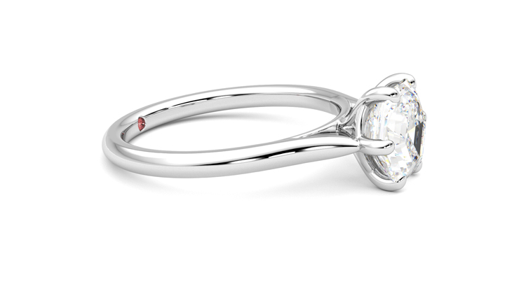Taylor & Hart Hope Hexagonal Engagement Ring 360 degree image 8