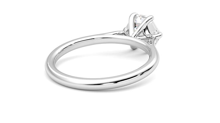 Taylor & Hart Hope Hexagonal Engagement Ring 360 degree image 13