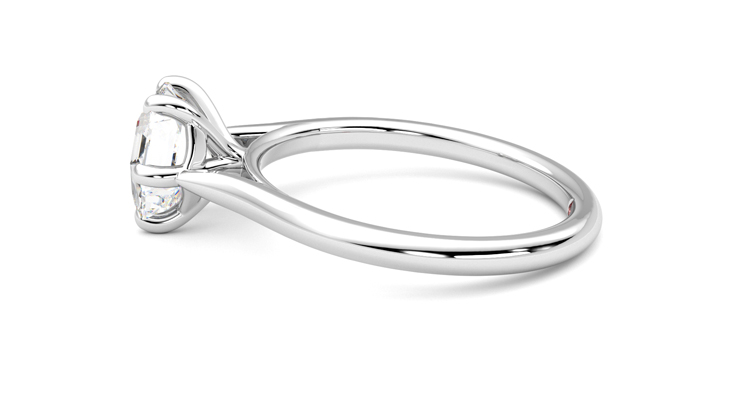 Taylor & Hart Hope Hexagonal Engagement Ring 360 degree image 20