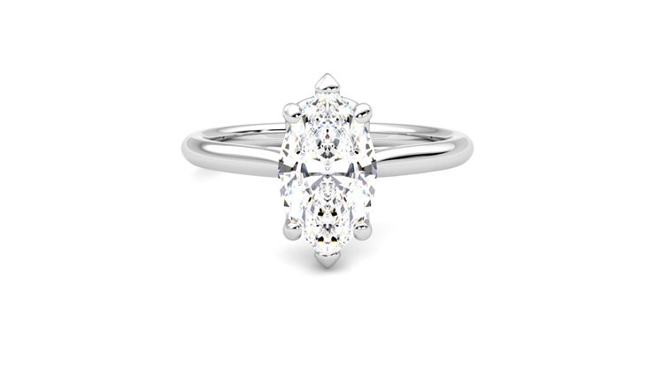 Taylor & Hart Hope Marquise Engagement Ring 360 degree image 0