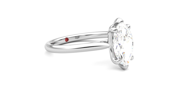 Taylor & Hart Hope Marquise Engagement Ring 360 degree image 6
