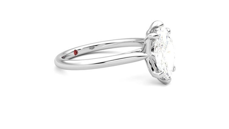Taylor & Hart Hope Marquise Engagement Ring 360 degree image 7