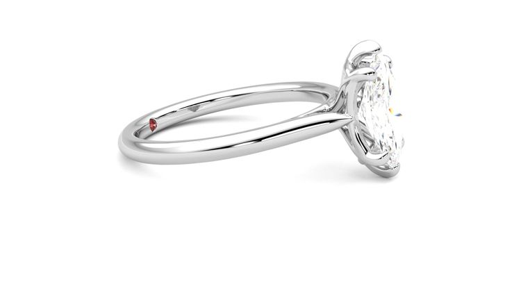 Taylor & Hart Hope Marquise Engagement Ring 360 degree image 8