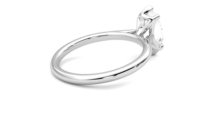 Taylor & Hart Hope Marquise Engagement Ring 360 degree image 12