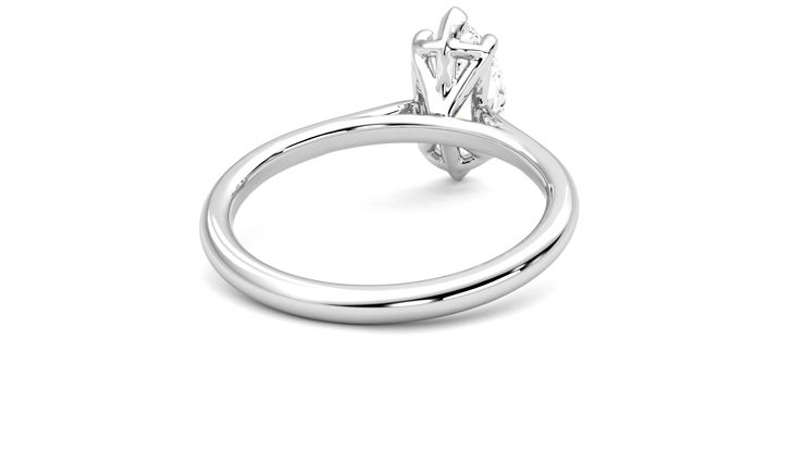 Taylor & Hart Hope Marquise Engagement Ring 360 degree image 14