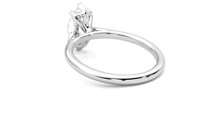 Taylor & Hart Hope Marquise Engagement Ring 360 degree image 17