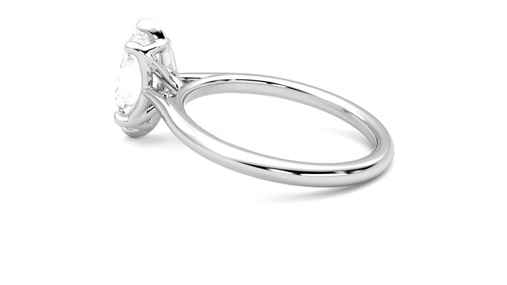 Taylor & Hart Hope Marquise Engagement Ring 360 degree image 19