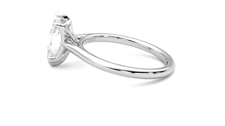 Taylor & Hart Hope Marquise Engagement Ring 360 degree image 20