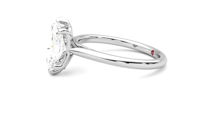 Taylor & Hart Hope Marquise Engagement Ring 360 degree image 22