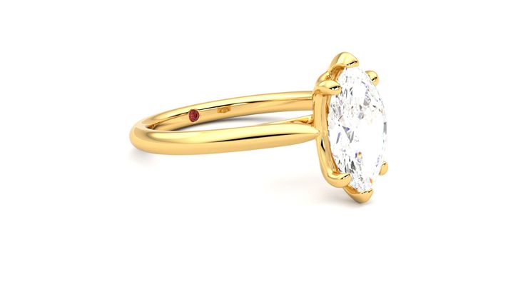 Taylor & Hart Hope Marquise Engagement Ring 360 degree image 6