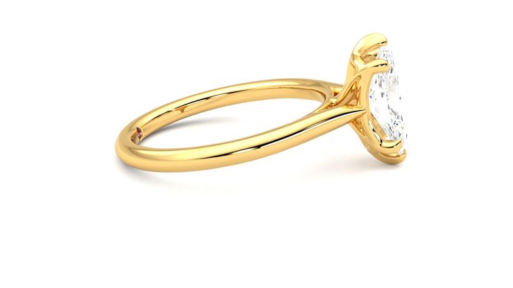 Taylor & Hart Hope Marquise Engagement Ring 360 degree image 9