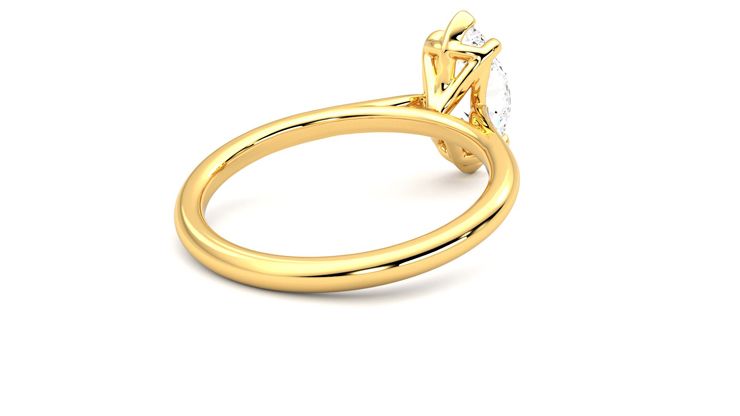 Taylor & Hart Hope Marquise Engagement Ring 360 degree image 13