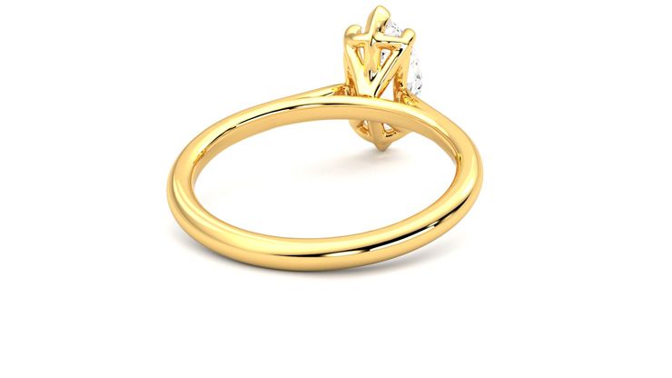 Taylor & Hart Hope Marquise Engagement Ring 360 degree image 14
