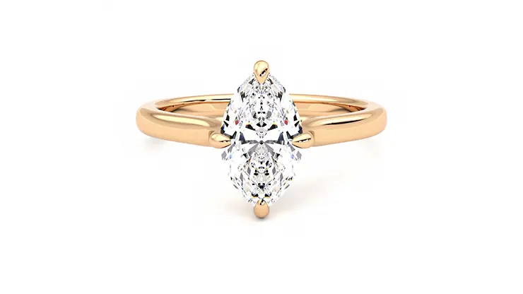 Taylor & Hart Joy Marquise Engagement Ring 360 detail 01