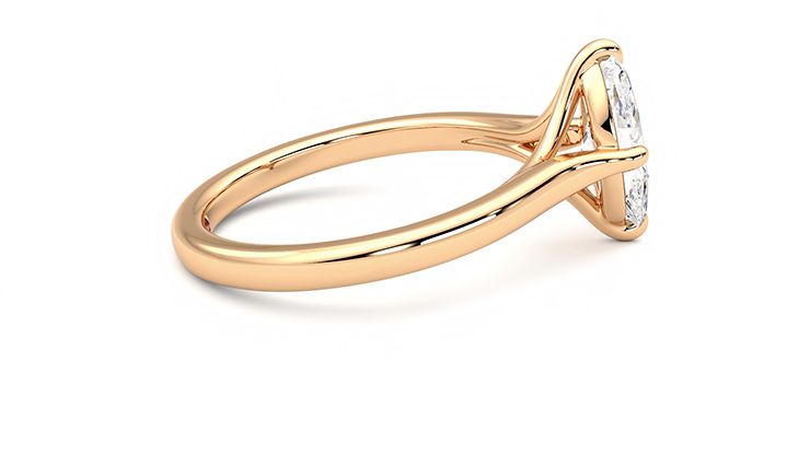 Taylor & Hart Joy Marquise Engagement Ring 360 degree image 10