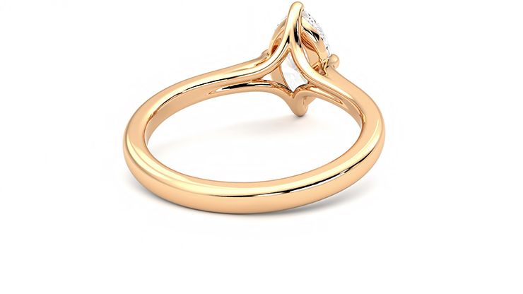 Taylor & Hart Joy Marquise Engagement Ring 360 degree image 14