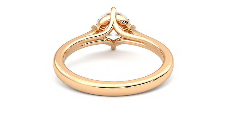Taylor & Hart Joy Round Engagement Ring 360 degree image 15