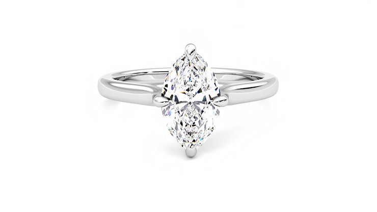 Taylor & Hart Joy Marquise Engagement Ring 360 degree image 1