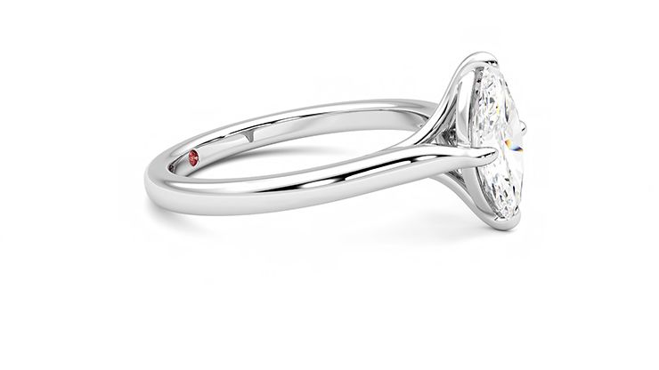 Taylor & Hart Joy Marquise Engagement Ring 360 degree image 8